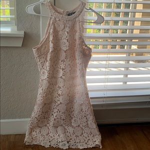 Blush pink LuLu dress